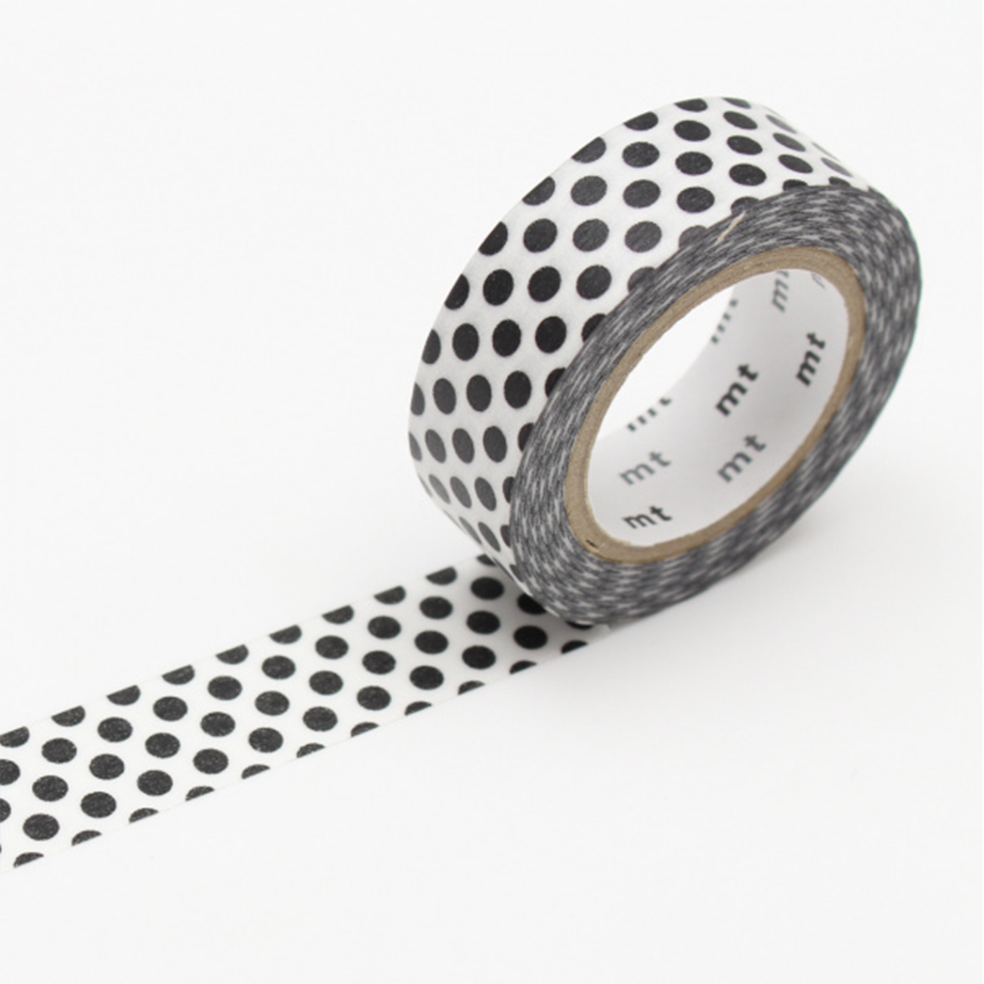 Masking tape Pois Noir